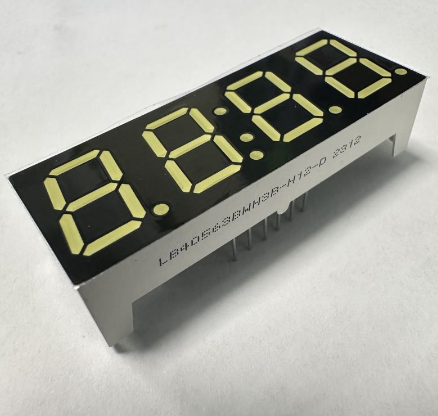 ultra bianco 0,56 "4 cifre 7 segmenti led display dell'orologio anodo comune per controller timer