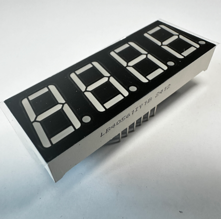 display a led bianchi ultraluminosi anodo comune a 7 segmenti e 4 cifre per timer del forno