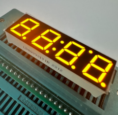 супер яркий красный 4 цифры 0,39" дюймовый общий анод 7 сегментов 40 x 14 x 7 мм
