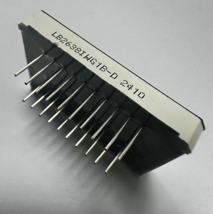 Dual Line Ultra White / Ultra Red 4 + 4 Ziffern 7-Segment-LED-Anzeige Gemeinsame Anode für Temperatur/Feuchtigkeit/Timer
