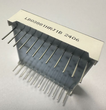 2,0 Zoll ultrahelles rotes 5 mm 8 x 8 Punktmatrix-LED-Display für bewegliche Schilder, Verkehrsanzeigetafeln, Quene-Systeme
