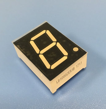 gemeinsame Kathode 0.8inch super rot 7 Segment LED-Anzeige einzelne Ziffer für Instrumententafel
