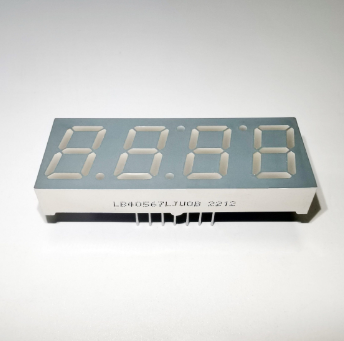 Orologio LED con display a 4 cifre da 0,56 pollici, colore verde puro