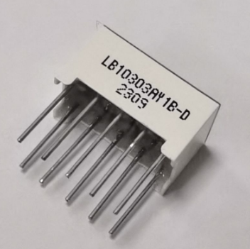 Displays de LED de sete segmentos de tamanho grande de um dígito de ânodo comum de 4 polegadas branco puro para uso externo