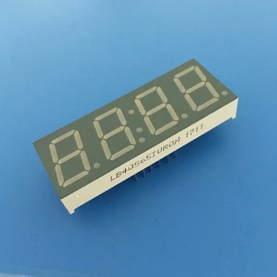 Pantalla LED ultra roja personalizada de cuatro dígitos y 7 segmentos para temporizador de horno digital