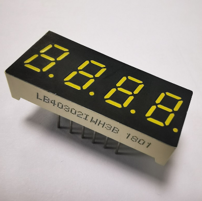 ânodo comum vermelho brilhante alto 0,39 polegadas 4 dígitos 7 segmentos displays led para indicadores de relógio
