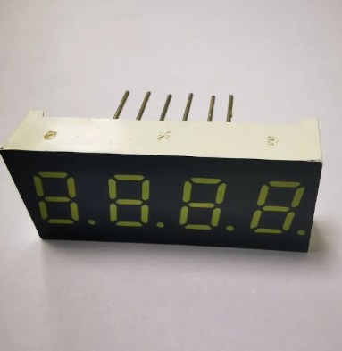 ânodo comum vermelho brilhante alto 0,39 polegadas 4 dígitos 7 segmentos displays led para indicadores de relógio