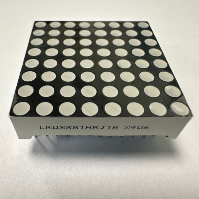 display led bicolor de matriz de pontos 5mm 8 x 8