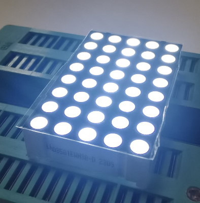 5mm 적색/녹색 5 x 8 도트 매트릭스 LED 디스플레이