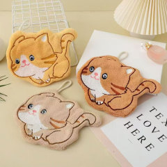 Cartoon cute hand towels can be customized with patterns colors shapes etc.They have good water absorption