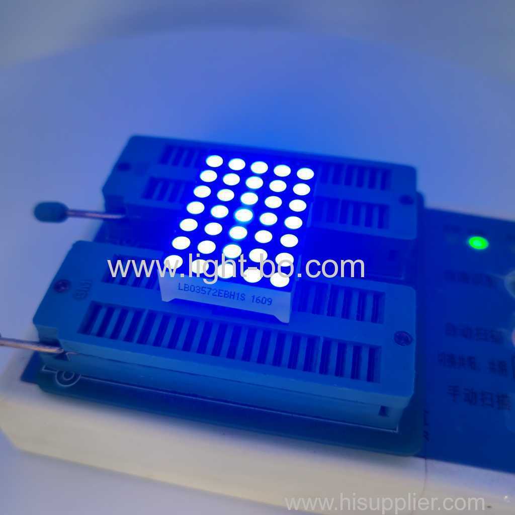 디지털 시간대 시계 표시기용 3mm 도트 매트릭스 LED 디스플레이 5 x 7