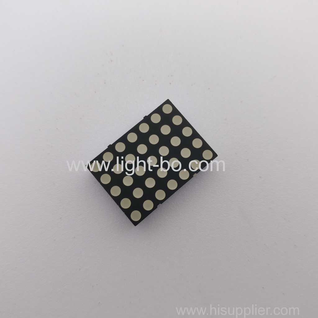 디지털 시간대 시계 표시기용 3mm 도트 매트릭스 LED 디스플레이 5 x 7