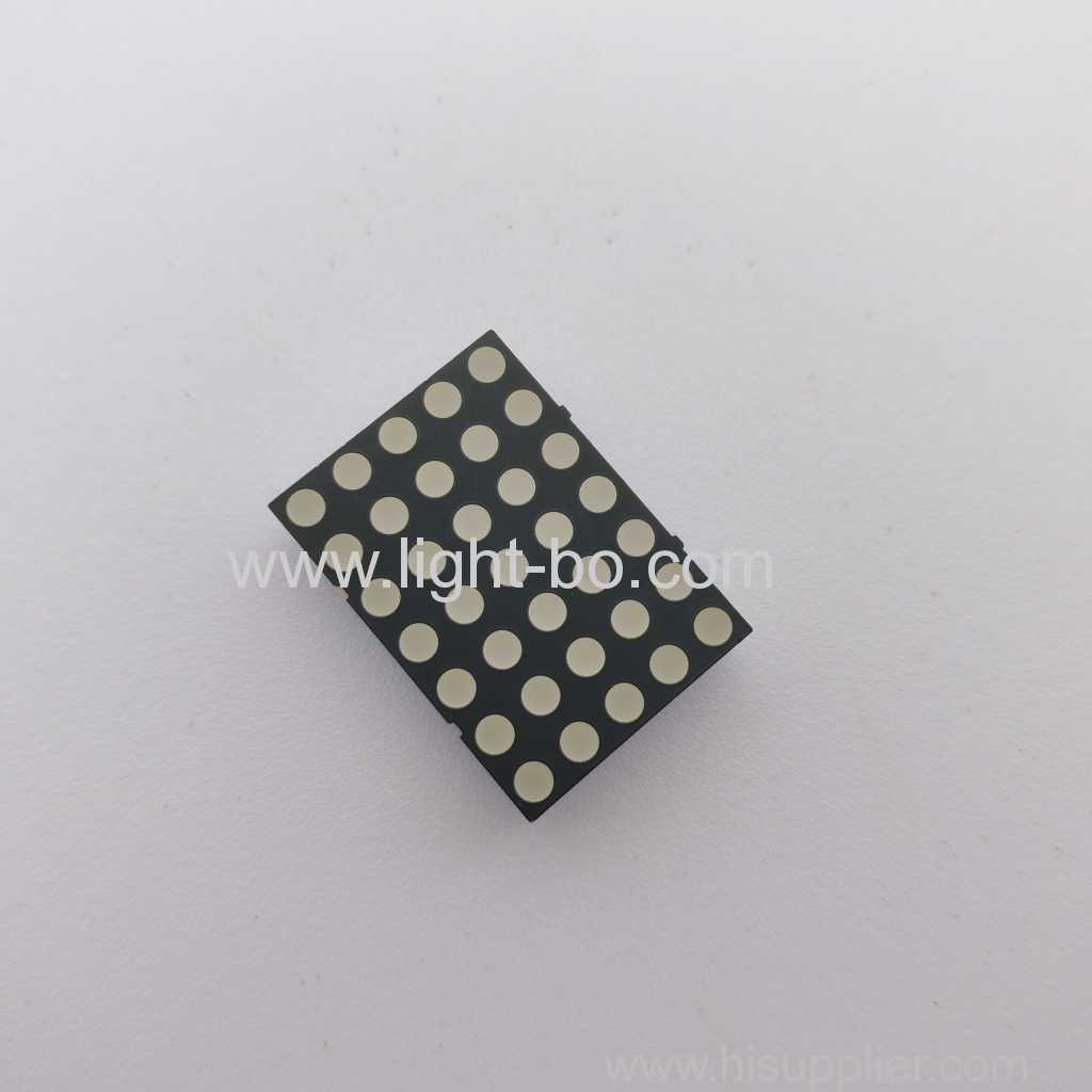 디지털 시간대 시계 표시기용 3mm 도트 매트릭스 LED 디스플레이 5 x 7