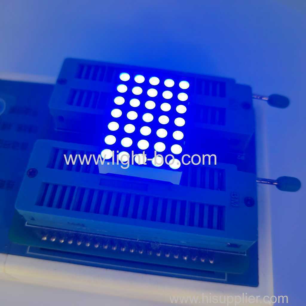 Punktmatrix-LED-Anzeige 5 x 7,3 mm für digitale Zeitzonenuhranzeige