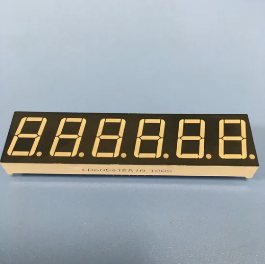 Superrote 14,2 mm 6-stellige 7-Segment-LED-Anzeige mit gemeinsamer Kathode für Frequenzumsetzer