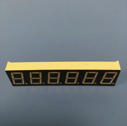 Superrote 14,2 mm 6-stellige 7-Segment-LED-Anzeige mit gemeinsamer Kathode für Frequenzumsetzer