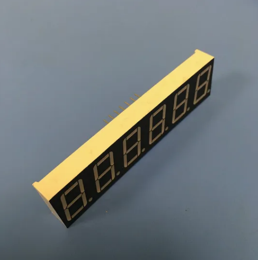 Superrote 14,2 mm 6-stellige 7-Segment-LED-Anzeige mit gemeinsamer Kathode für Frequenzumsetzer