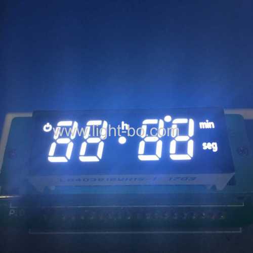 오븐 타이머 제어용 t120c 초고휘도 백색 4자리 7세그먼트 LED 디스플레이 공통 양극