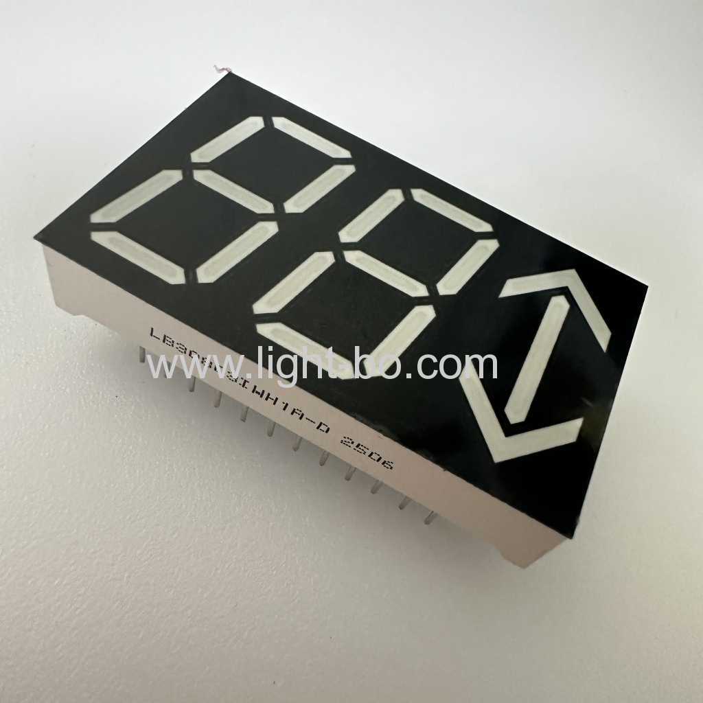 Display LED de seta de 3 dígitos ultra brilhante de 0,8 polegadas personalizado para indicadores de posição de elevação