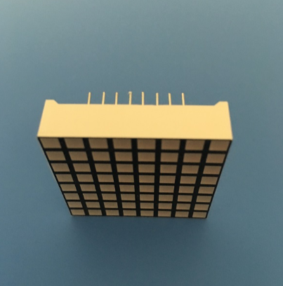 Ânodo de linha de exibição de LED de matriz de pontos quadrados 8 * 8 vermelhos para indicador de posição de elevação