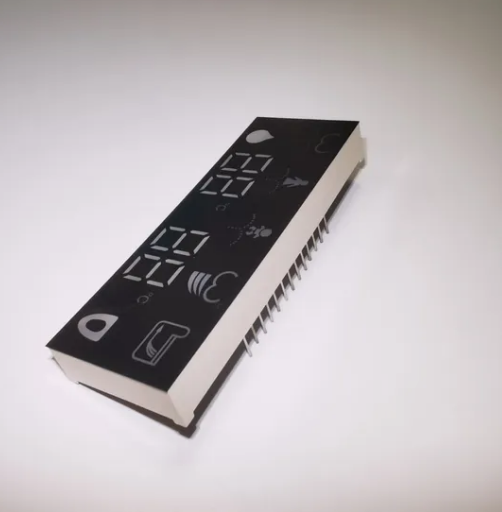 Ultrahelles blaues benutzerdefiniertes 4-stelliges 7-Segment-LED-Display für intelligente Toiletten
