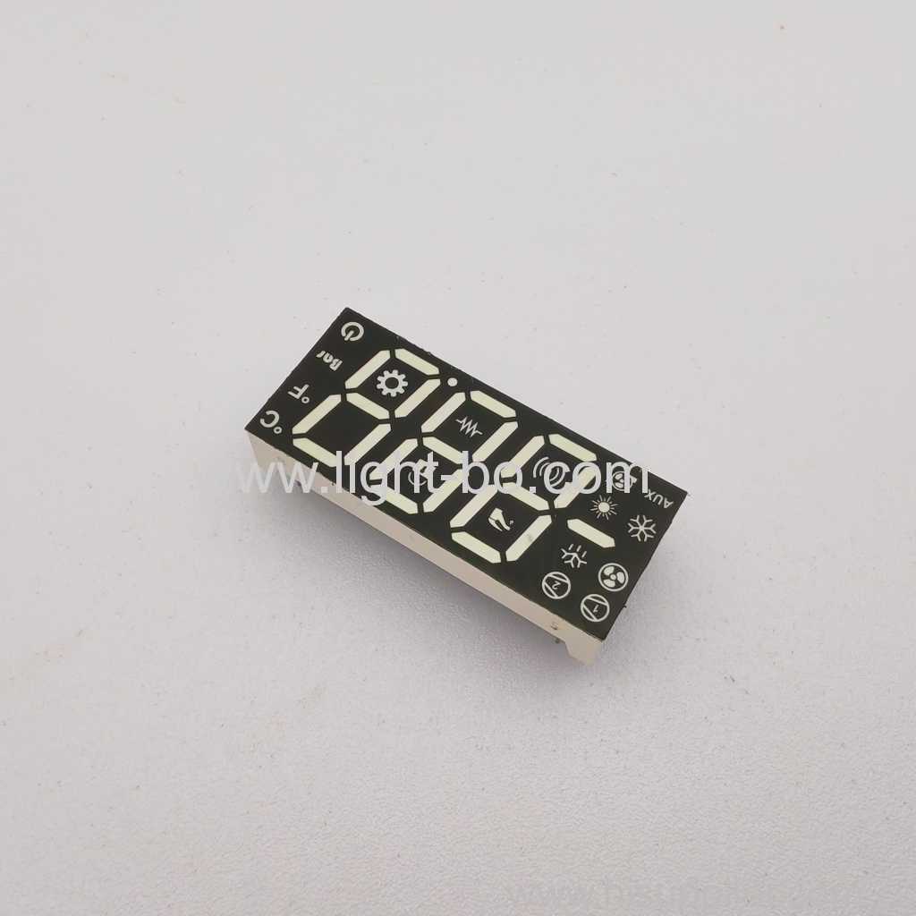 Màn hình LED 7 đoạn 3 chữ số 17mm cực âm chung cho bộ điều khiển tủ lạnh