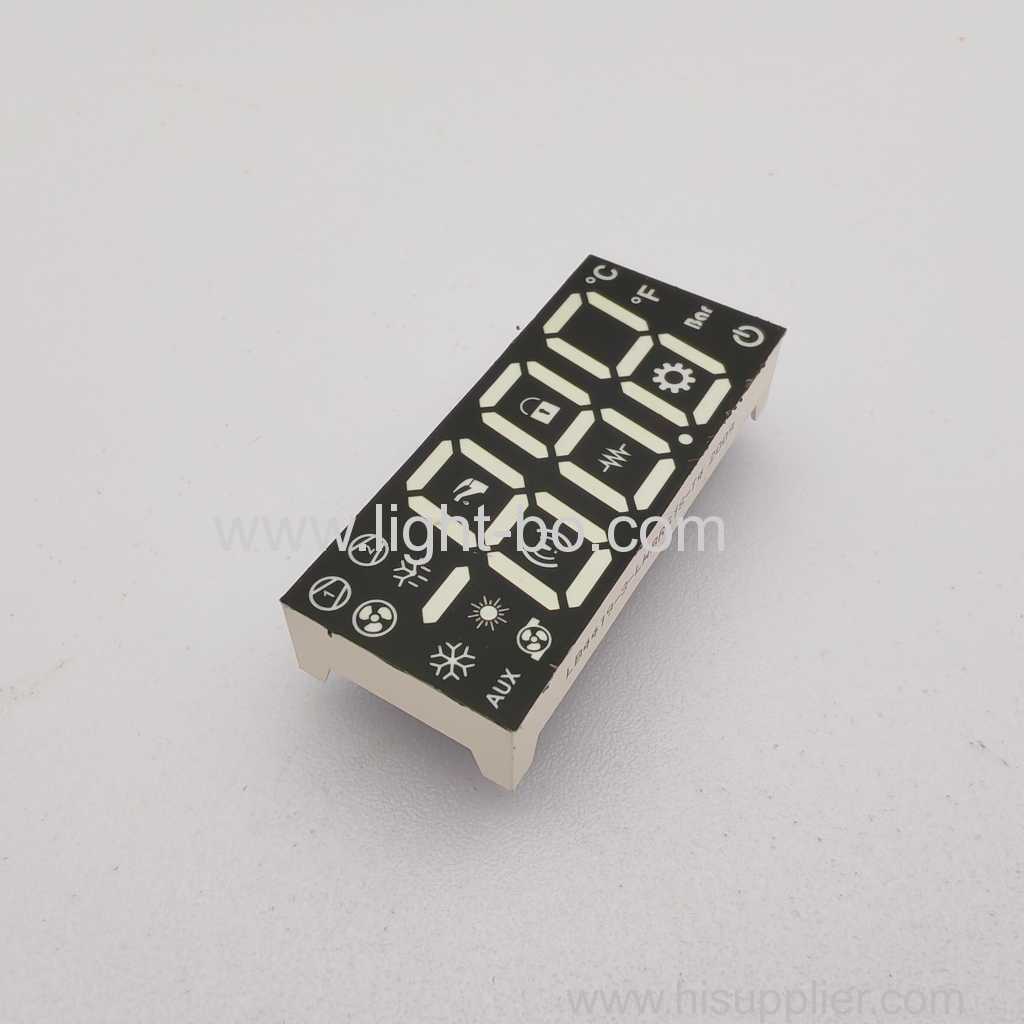 Màn hình LED 7 đoạn 3 chữ số 17mm cực âm chung cho bộ điều khiển tủ lạnh