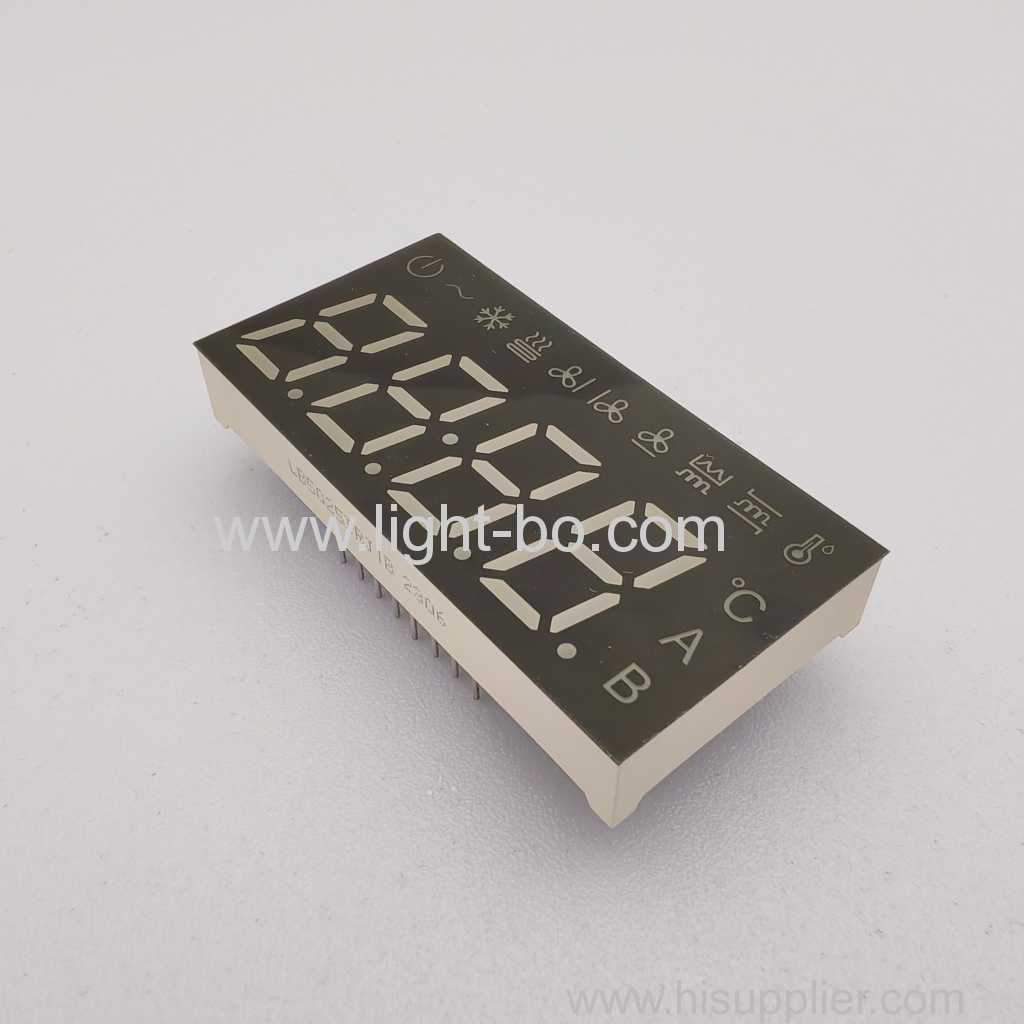 Màn hình LED catốt chung 7 đoạn 4 chữ số cho bộ điều khiển máy điều hòa không khí