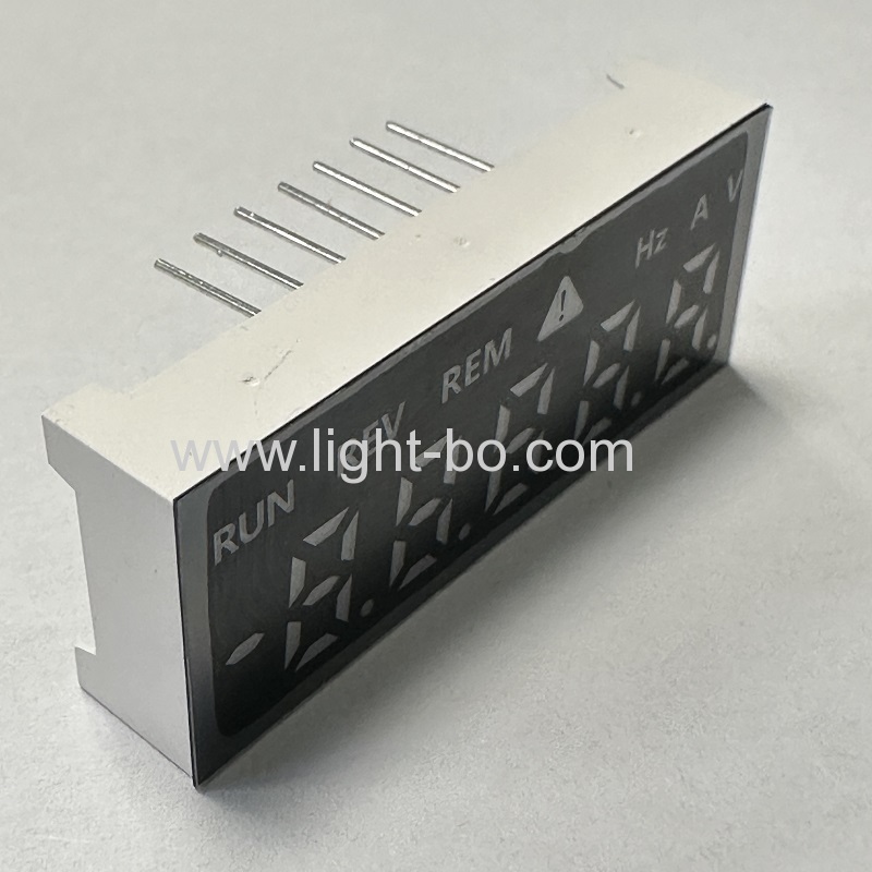 Angepasst rot/rein grün/gelb 5 digit led display 7 segment gemeinsame anode für frequenz konverter
