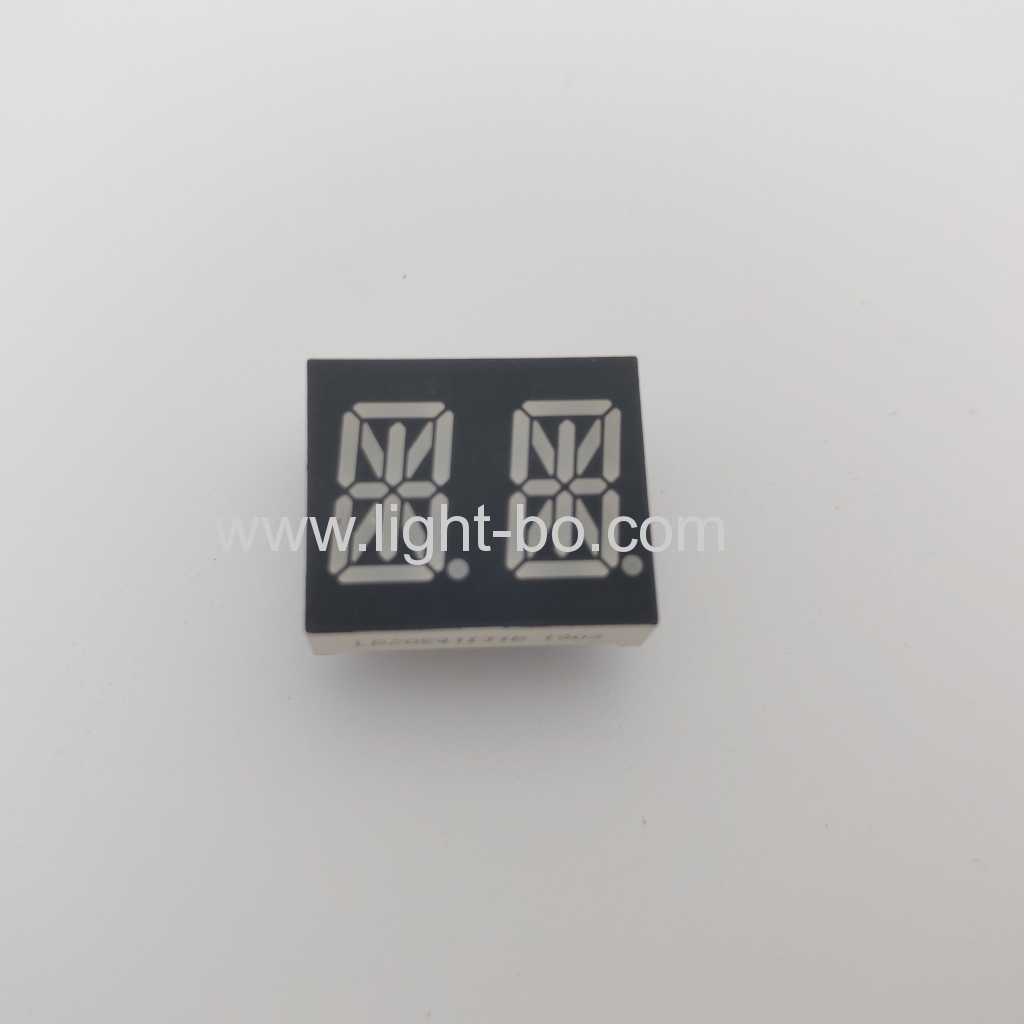 Gemeinsame Kathode alphanumerische LED-Anzeige 2-stellig 13,8 mm 14 Segment