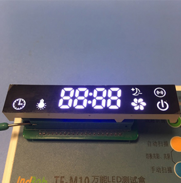 Module d'affichage LED ultra blanc à 7 segments à faible coût pour hotte de cuisine/hotte de cuisinière