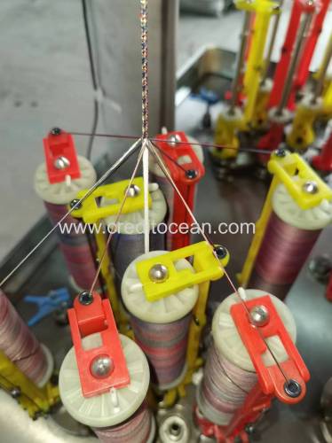 Máquina trenzadora de cuerdas y fabricante de cordones para parques infantiles industriales Credit Ocean