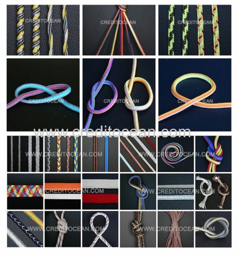 Industrial Rope Braiding Machine for Playground Ropes (Also for Cords & Shoelaces)