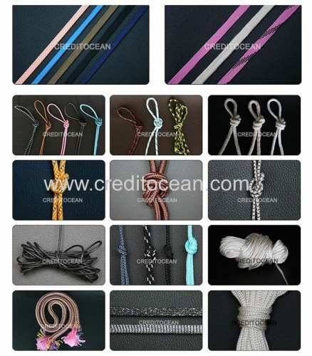 Industrial Rope Braiding Machine for Playground Ropes (Also for Cords & Shoelaces)