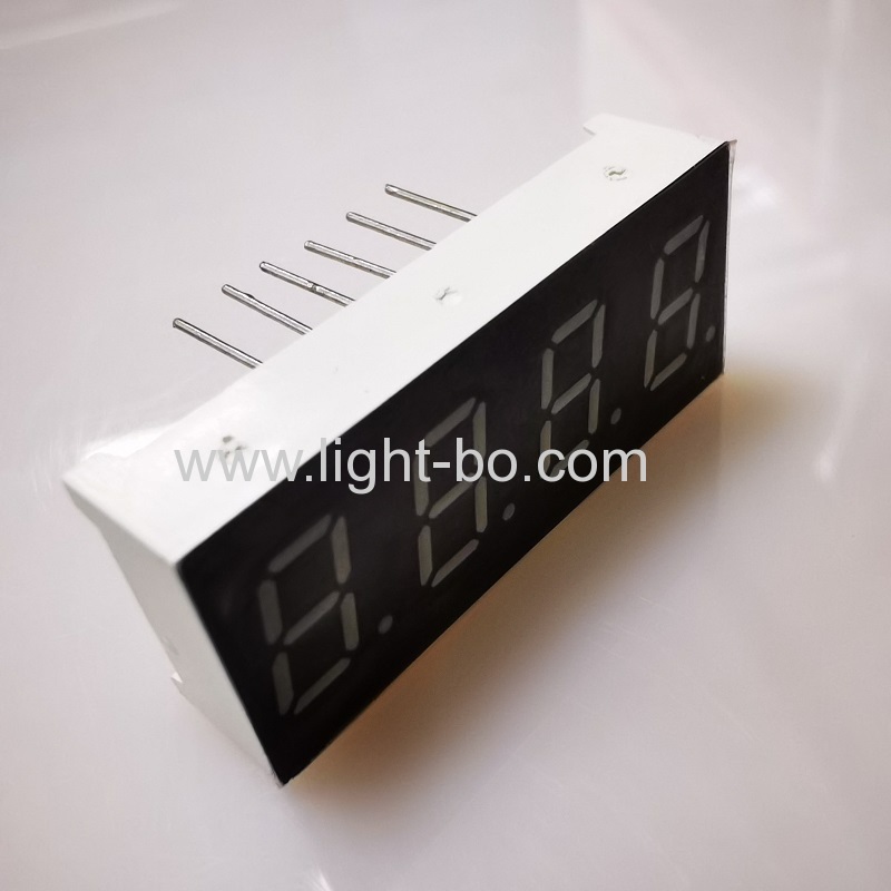 Màn hình LED 7 đoạn 4 chữ số 0,3" siêu đỏ, cực âm chung cho chỉ báo nhiệt độ