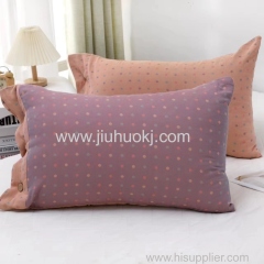 Baby-Grade Quality Double-Layer Cotton Pillowcase - Soft & Non-Fuzzy