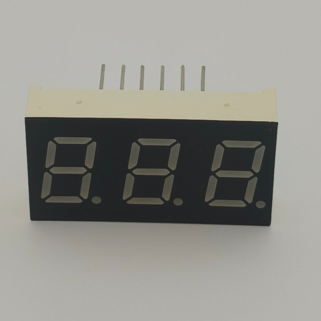 커피 머신용 순수 녹색 LED 디스플레이 7세그먼트 공통 양극