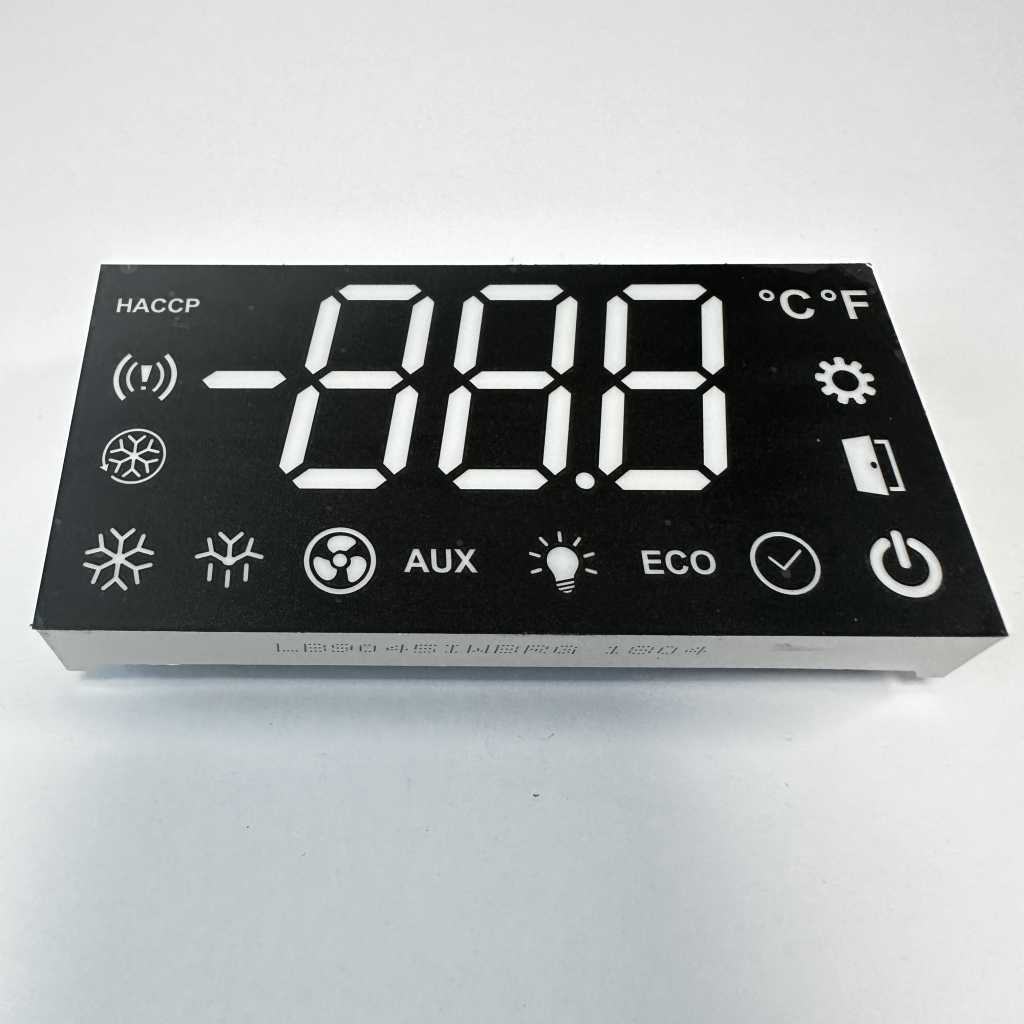 냉장실 컨트롤러용 3자리 대형 7세그먼트 LED 디스플레이 공통 양극