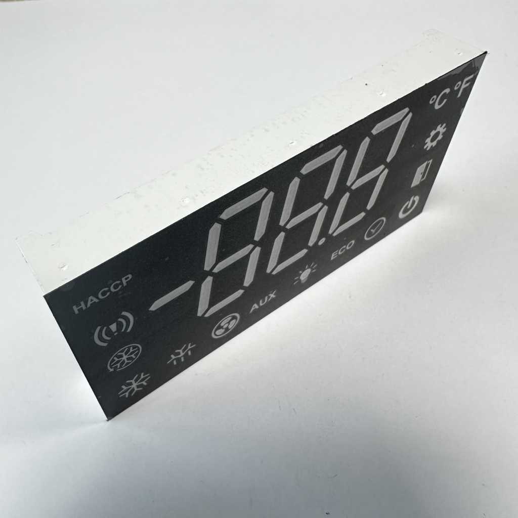 냉장실 컨트롤러용 3자리 대형 7세그먼트 LED 디스플레이 공통 양극