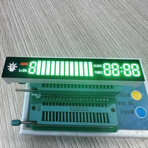 Mô-đun hiển thị LED 7 đoạn màu xanh lá cây/trắng/đỏ cực âm chung cho máy hút mùi nhà bếp