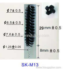 Iron and nylon MASCARA BRUSH