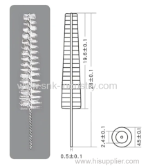 Iron and nylon MASCARA BRUSH