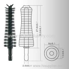 RUBBE MASCARA BRUSH .BLACK