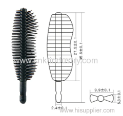 RUBBE MASCARA BRUSH .BLACK