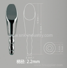 zinc alloy FLOCKED TIP