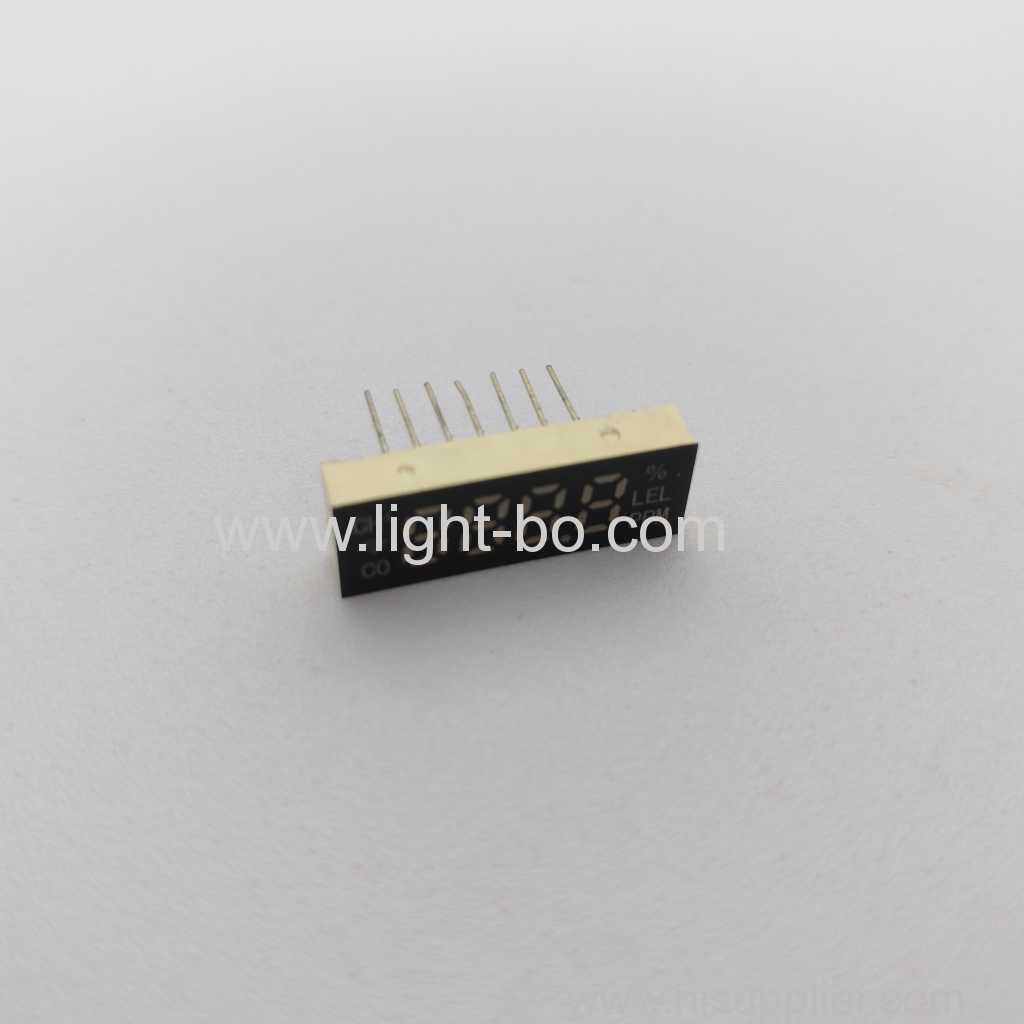 Pantalla de reloj LED roja de 4 dígitos y 7 segmentos para electrodomésticos