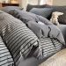 100% Cotton Combed Cotton 4-Piece Bedding Set Soft Breathable & Durable Bed Sheet Set