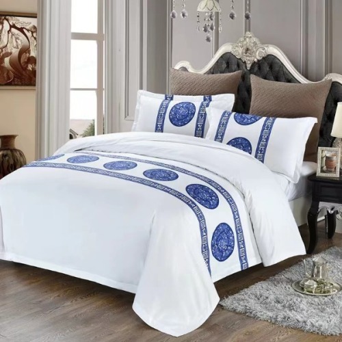 100% Cotton Printed Duvet Cover Soft and Skin Friendly Warm and Breathable Quilt Cover for Hotel Guesthouse Airbnb and H
