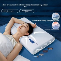 Planet Pillow Core Pro Dual Core Zero Pressure Slow Rebound Memory Foam Pillow Hotel Home Use Cervical Support Pillow