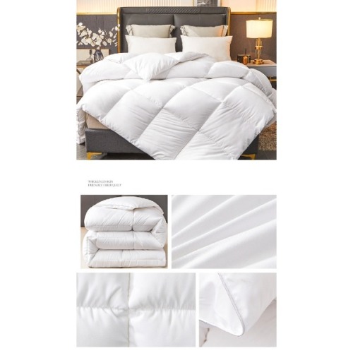 100% Cotton Anti-Feather Fabric Quilt Core Hotel and Home Use Soft Durable Comforter Insert